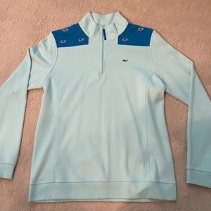Vineyard vines pullover. Mint green. Size M